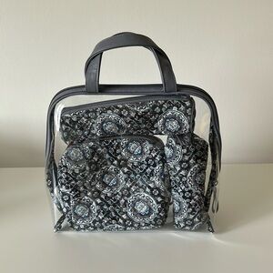 Vera Bradley Iconic 4 piece Cosmetic Set
